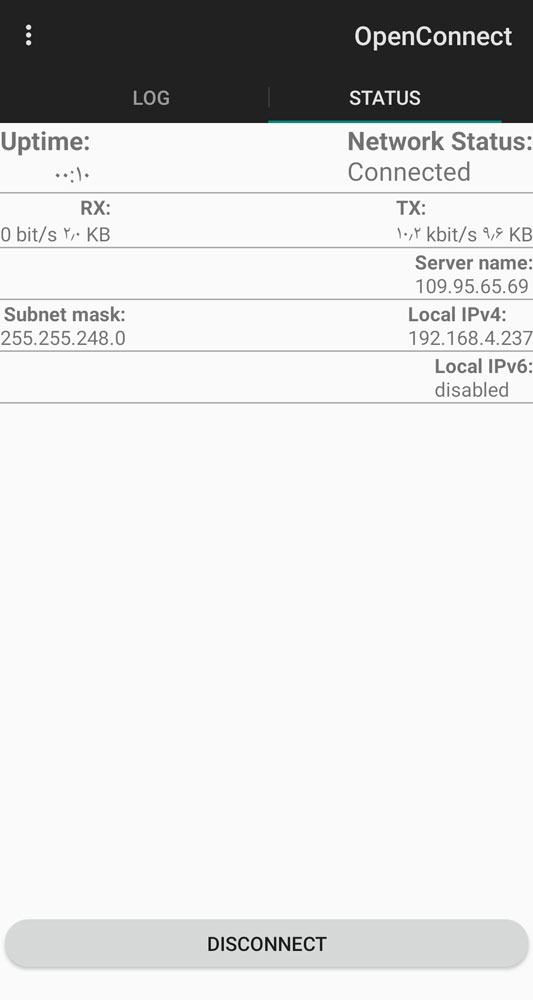 آموزش OpenConnect اندروید8